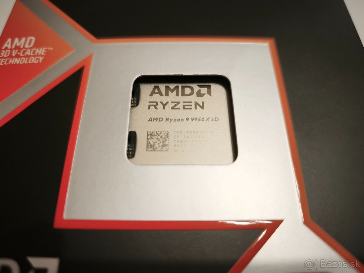 AMD Ryzen 9 9950X3D, 4.30 GHz, 128 MB Cache, socket AM5 - 3