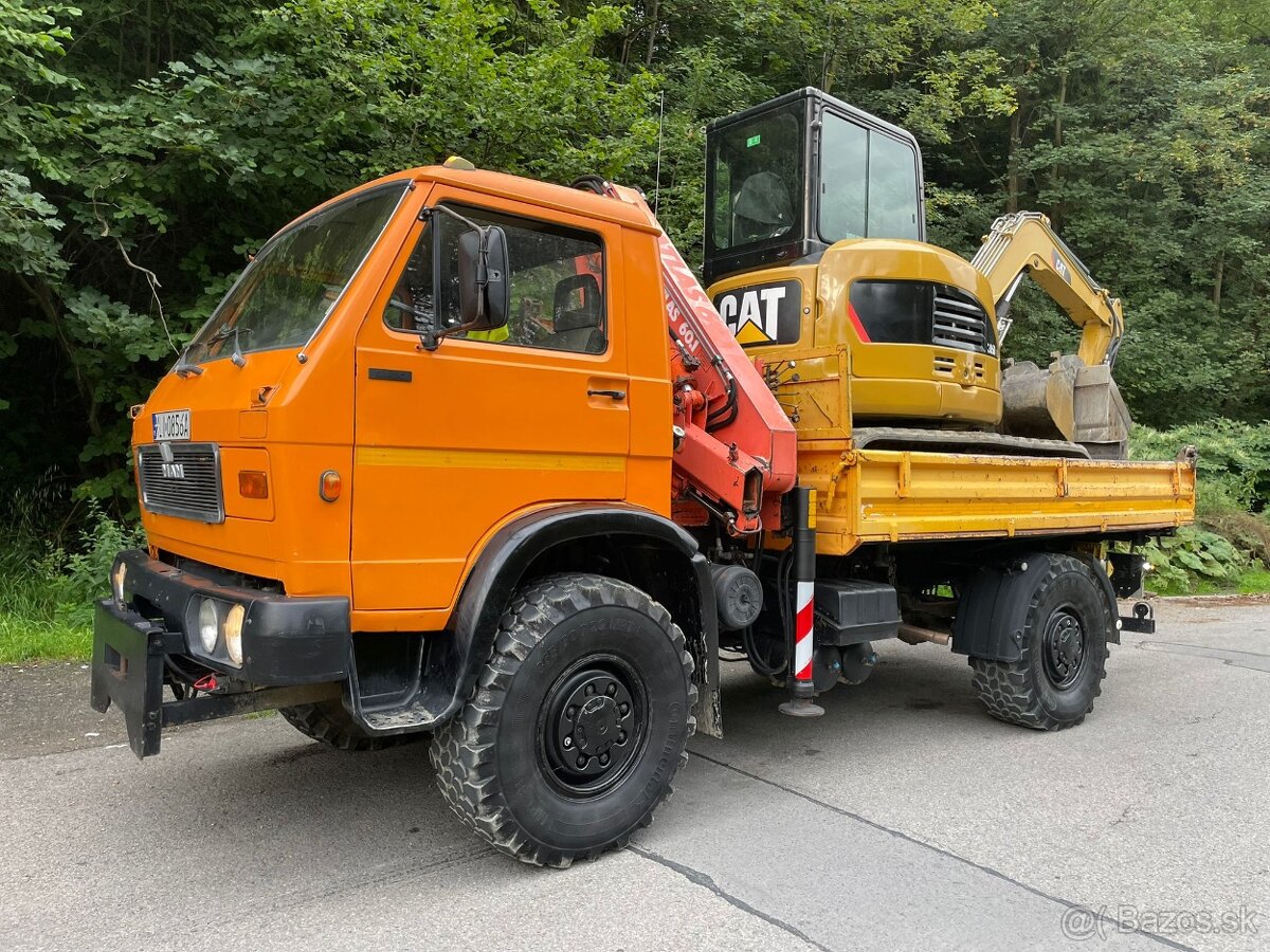 Man 4x4 G90 9 150 unimog meiller Rouka hydraulicka