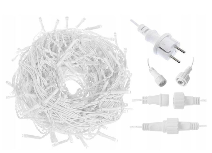 🎄 CENCÚLE 500 LED – 21 METROV ❄️ Studená/Teplá biela - 3