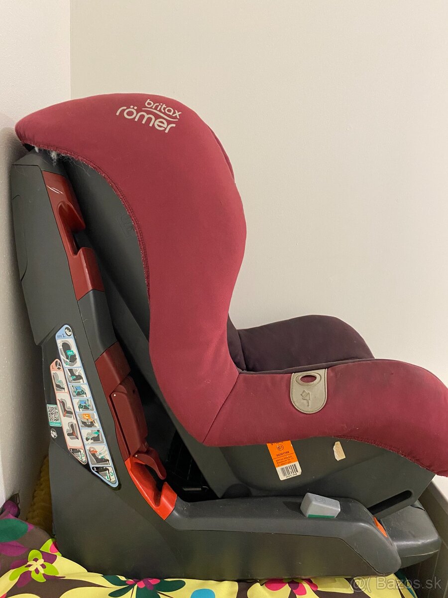 Predám autosedačku Romer - 3