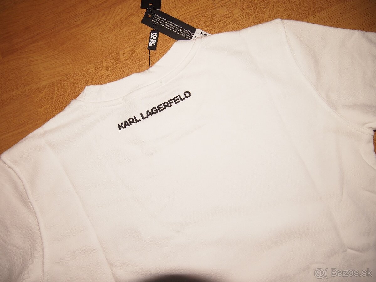 Karl Lagerfeld dámska biela mikina - 3