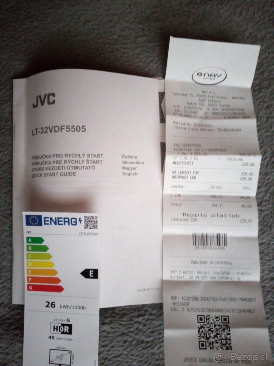 televítor JVC LT32VDF5505 - 3