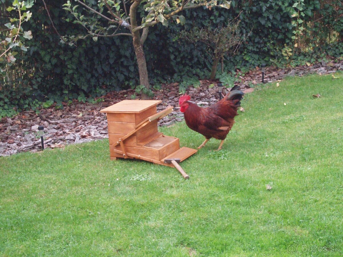 Našlapné krmítko pre sliepky - 3