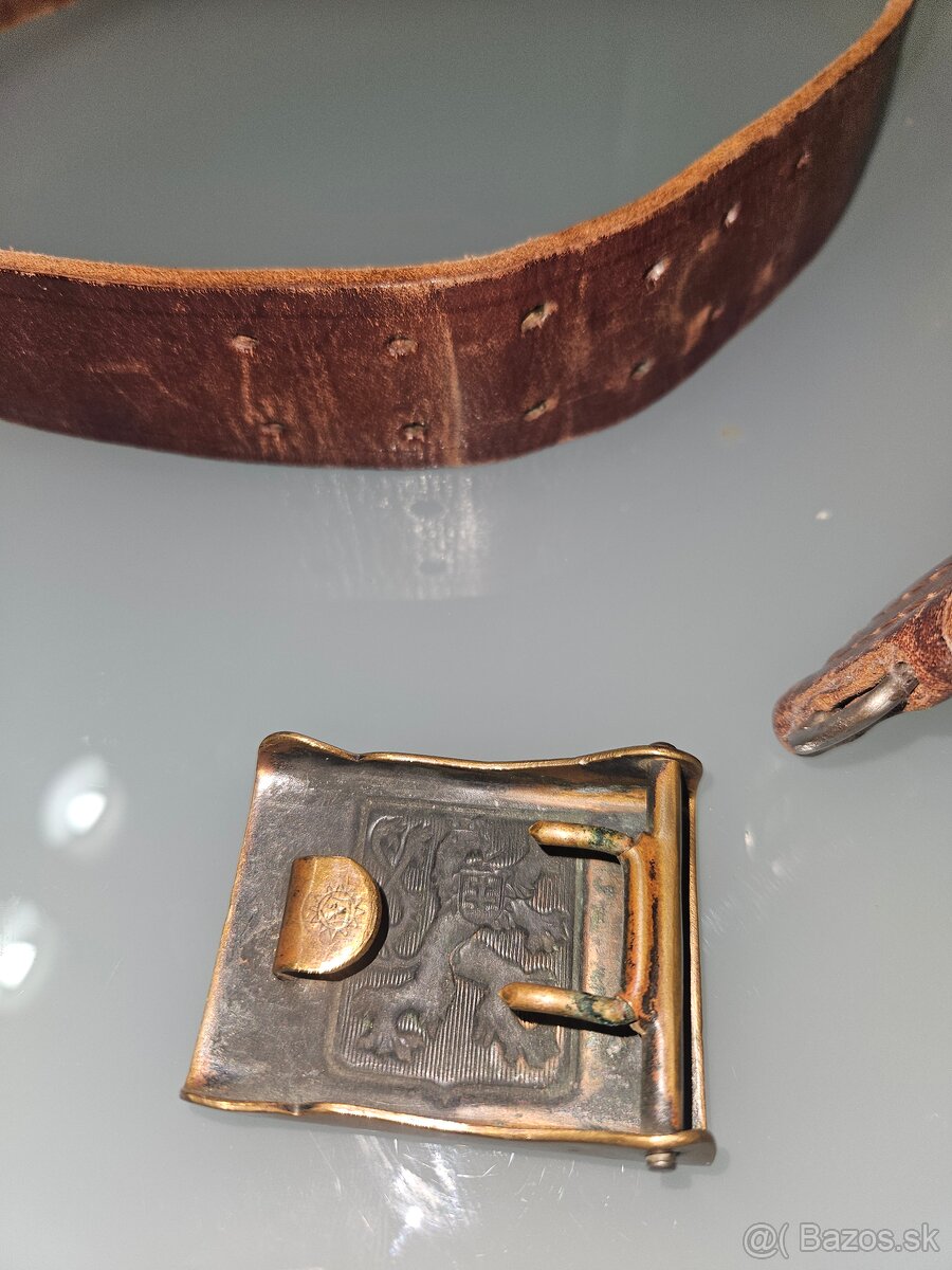 Vojenská pracka ČSR + opasok. - 3