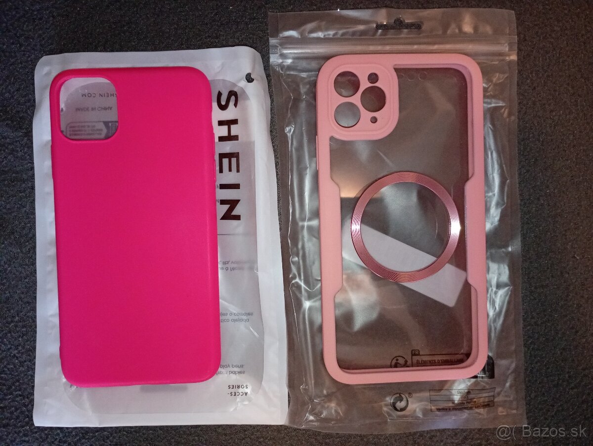 Ružové obaly na iPhone 11 PRO Max - 3