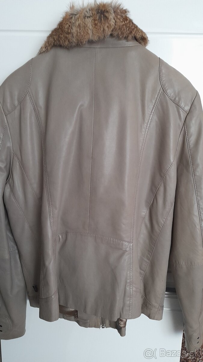 Dámska kožená bunda 46 - 3