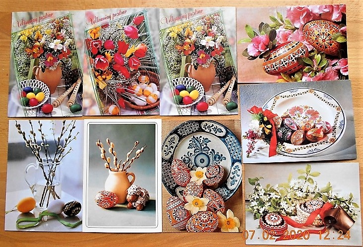 POHĽADNICE, blahoželanie, Veľká noc - 3