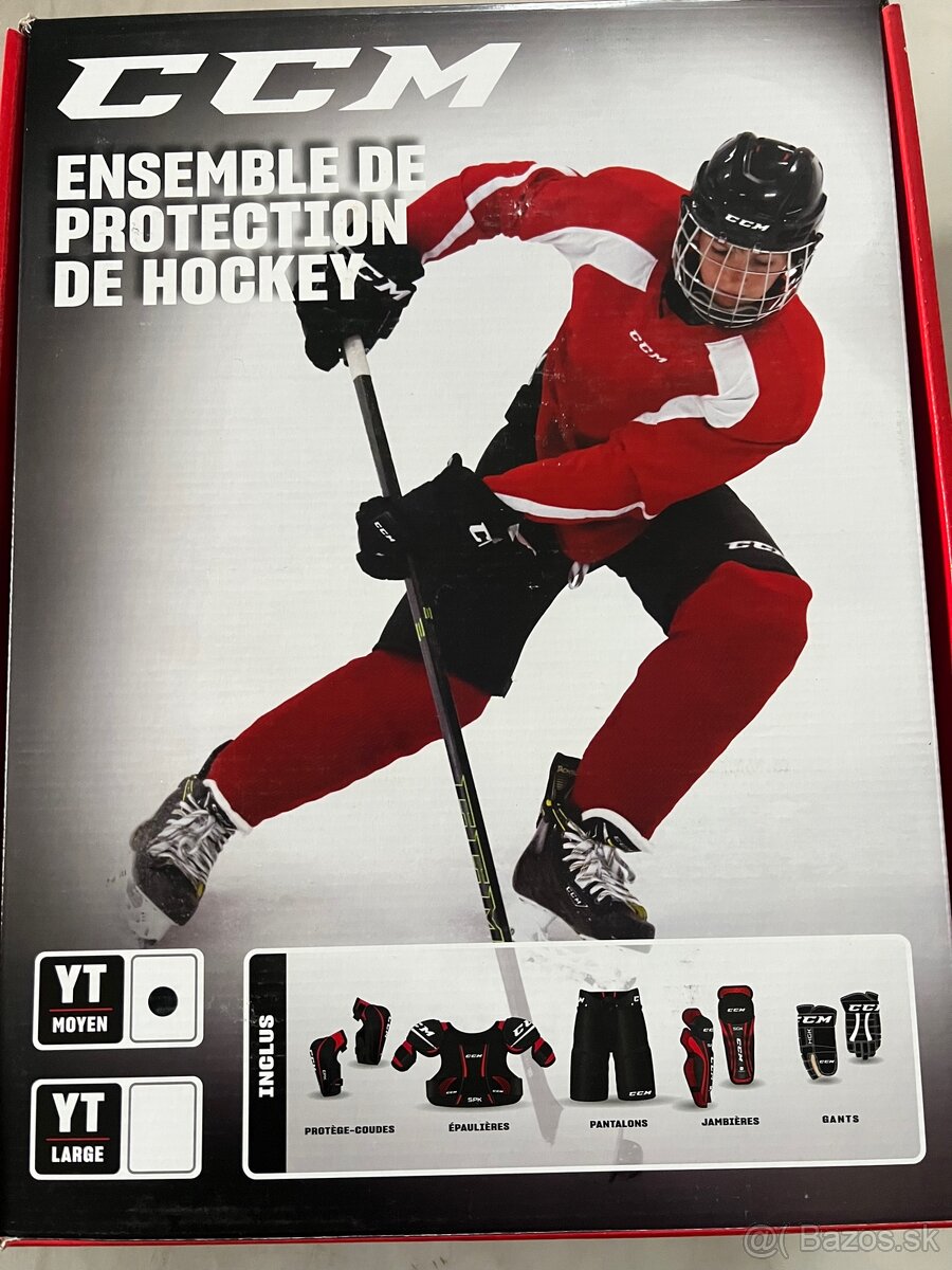 Predám detský hokejový set CCM Starter Kit - 3