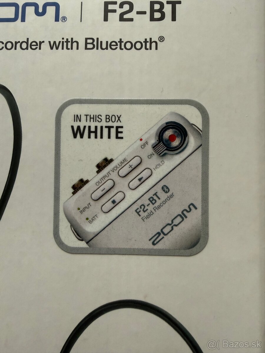 Zoom F2-BT biely - 3