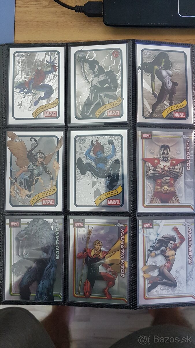Marvel Topps chrome karty - 3
