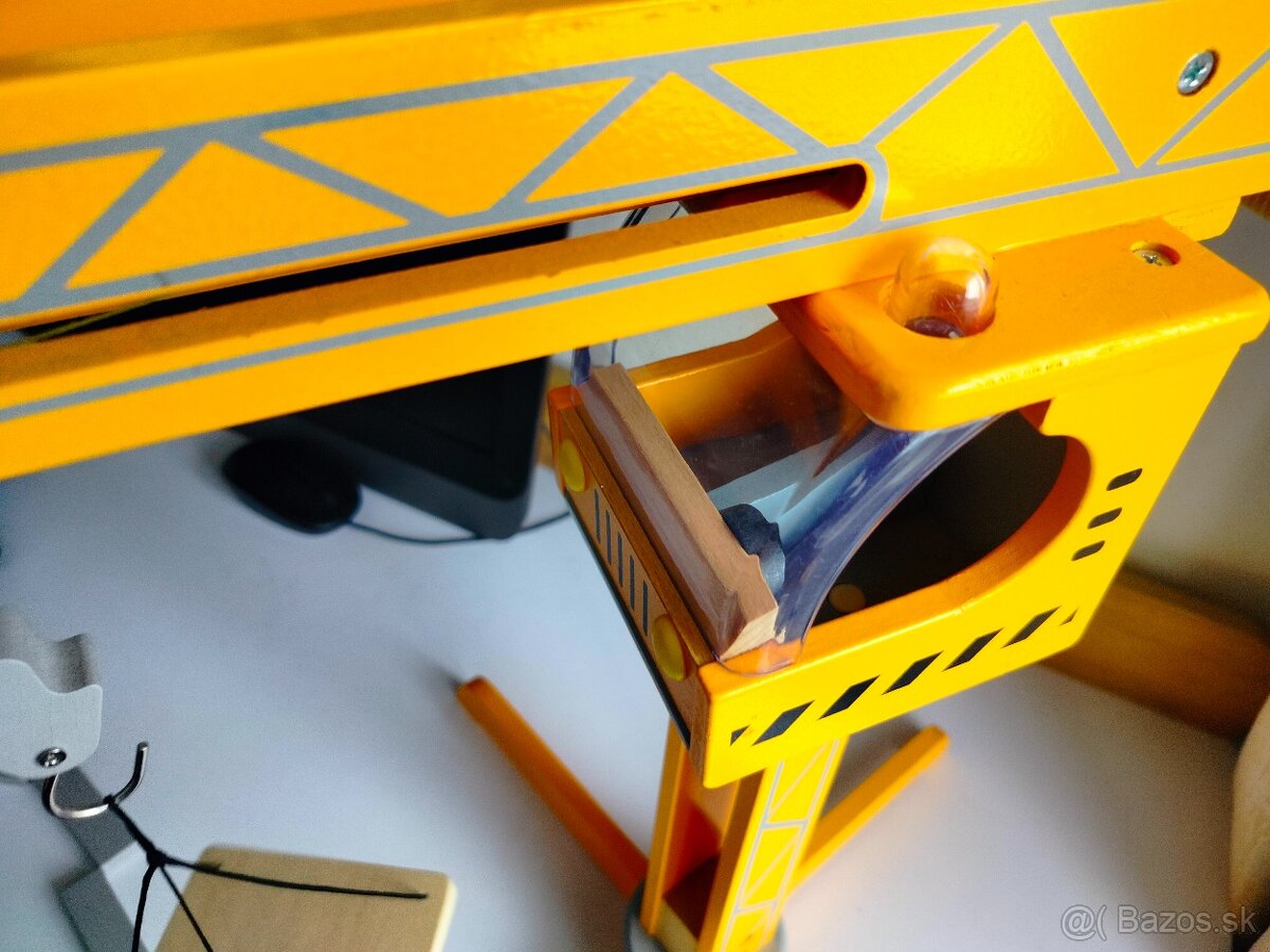 Hape drevený žeriav - 3