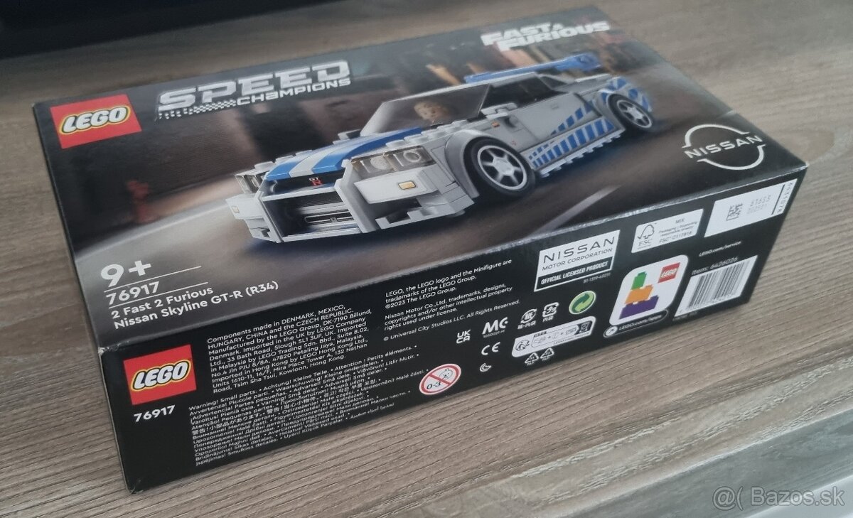 Predám LEGO 76917 Speed champions Nissan Skyline GT-R - 3