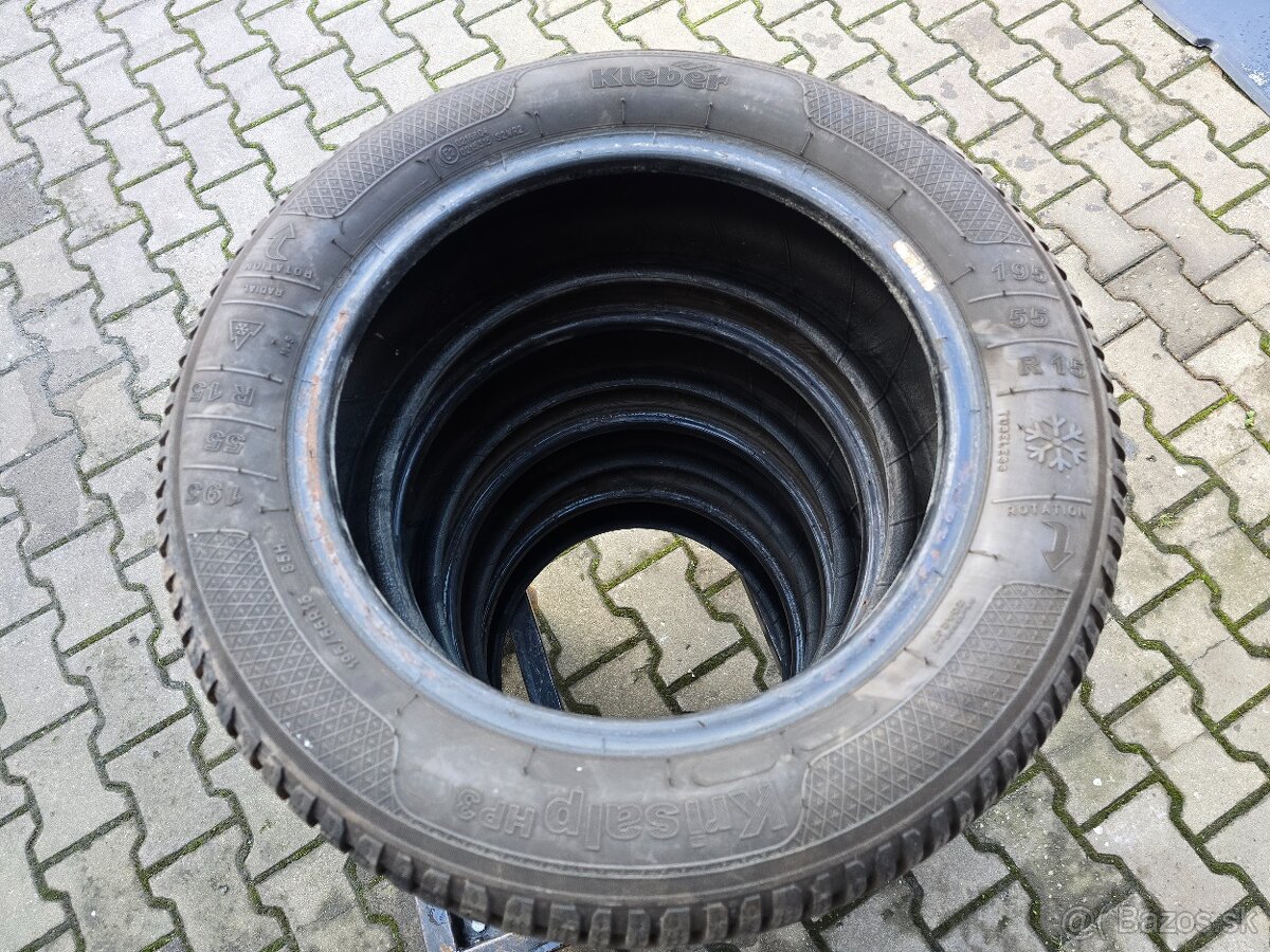 pneumatiky zimne krisalp 195/55/R15 - 3