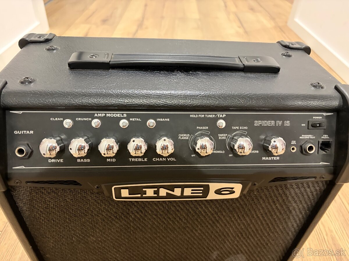 Gitarové kombo spider line 6 IV 15W - 3