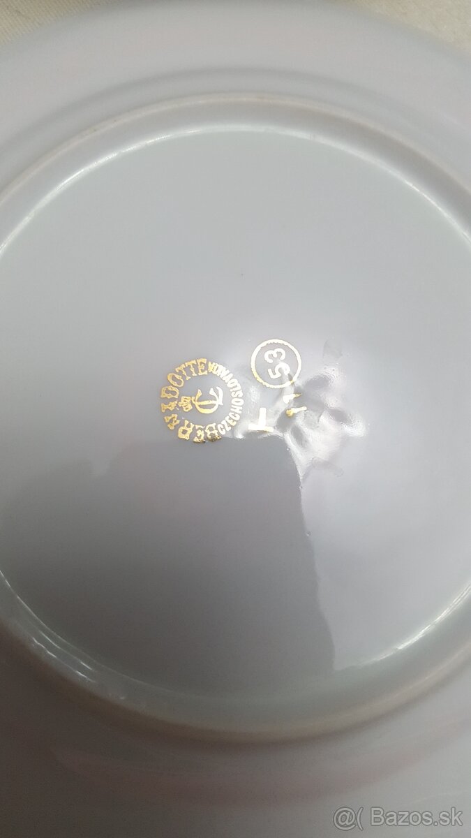 TANIERE - porcelánové - rôzne motívy - 3