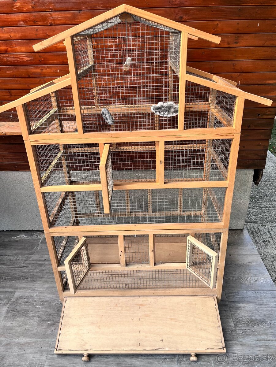 Drevená klietka - 3