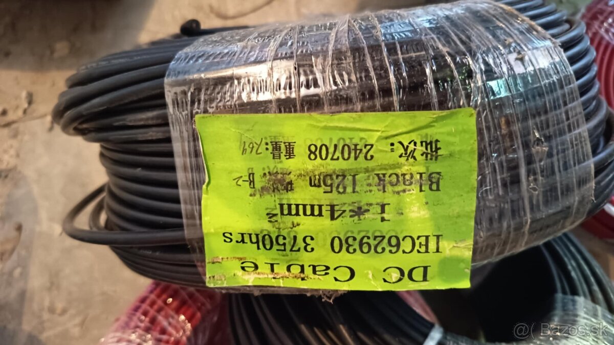 Solárny fotovoltaický kábel - 3