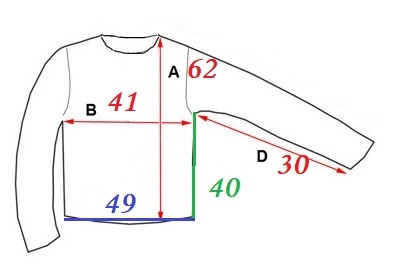 Fialovohnedá blúzka z USA - 3