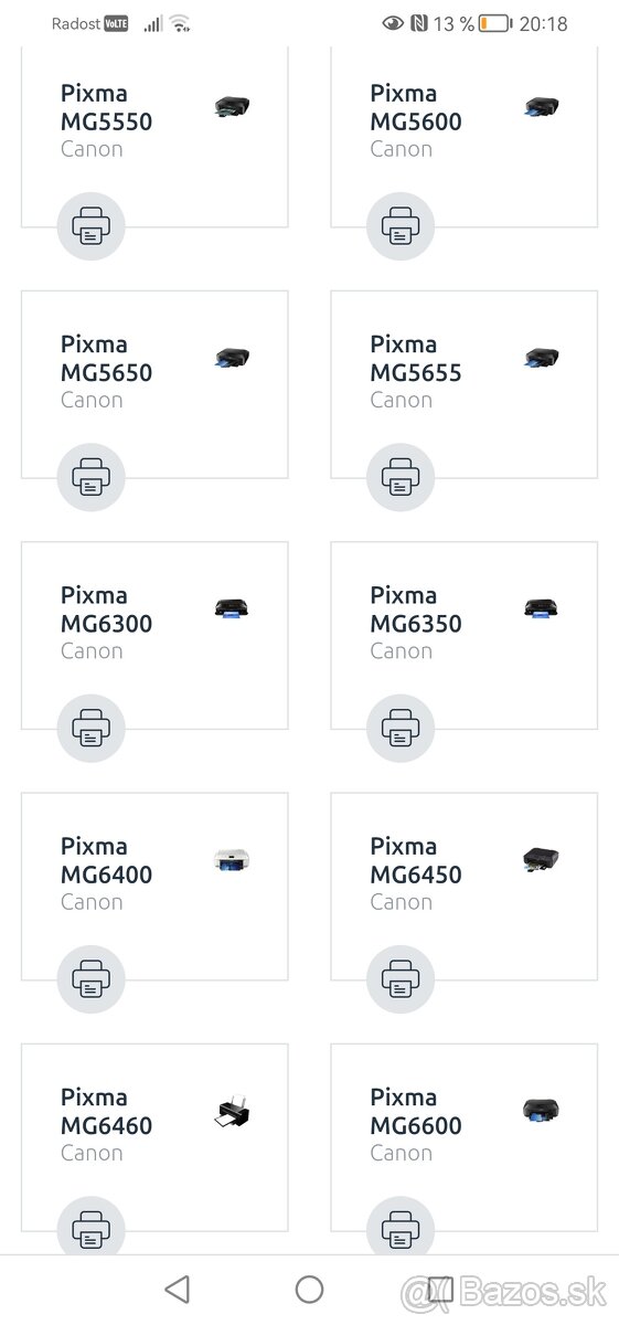 Naplne do tlačiarne Canon PGI550 a CLI551 - 3