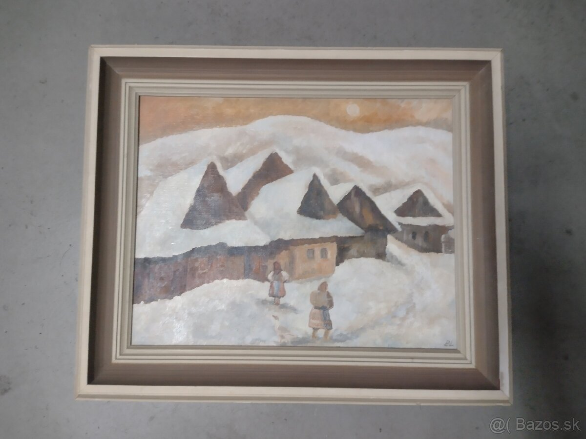 Predám olejomalbu - 3