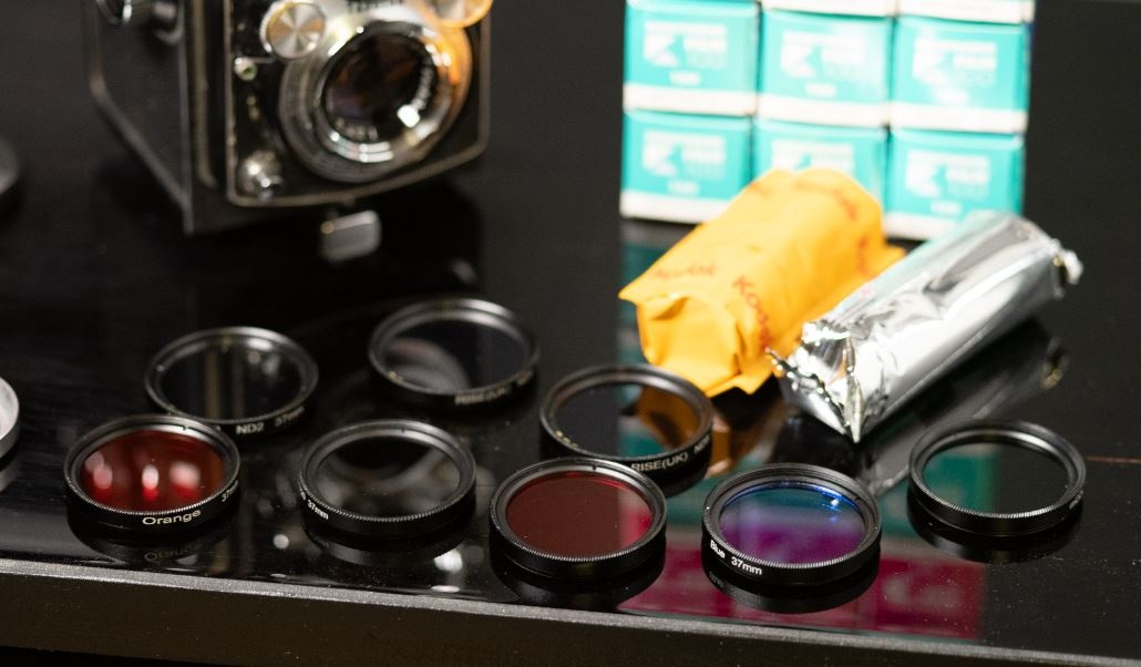 Yashica D + filtre, redukcie a filmy - 3