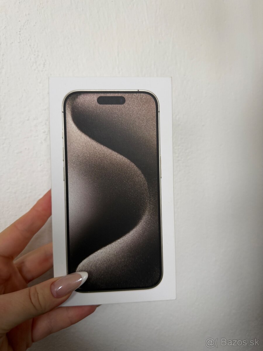 iPhone 15 pro, 265gb, natural titanium - 3
