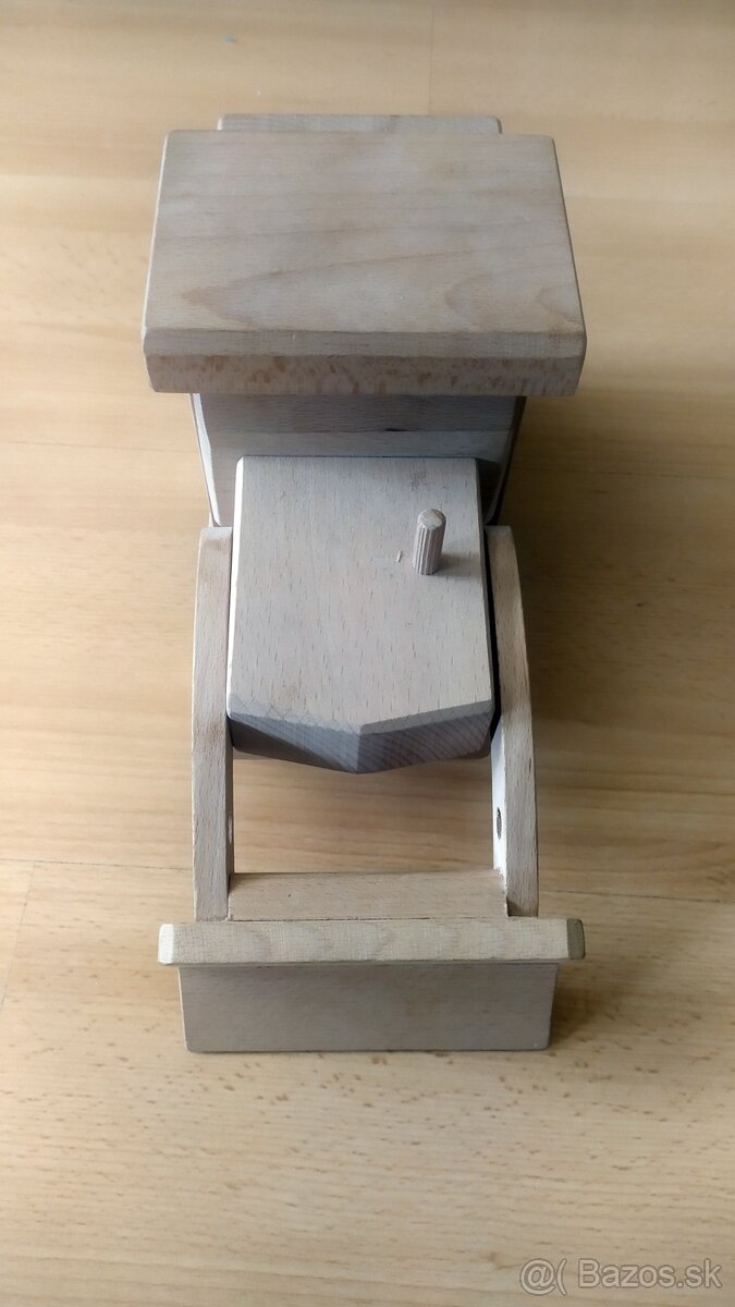 Drevený veľký buldozér - mohutný - 3