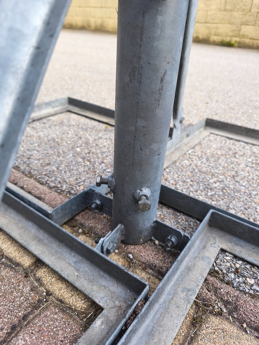 Stojan pre slnečník / parazol železný - 3