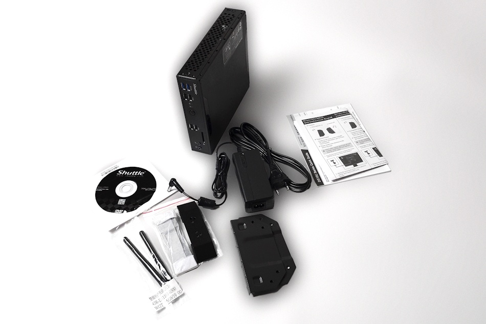 Shuttle DS20U | Pasívny Mini PC | Tichý chod | 500GB SSD - 3