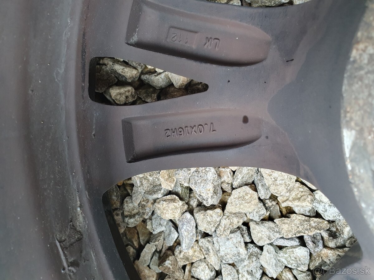 Hliníkové disky 5×112 r16 - 3