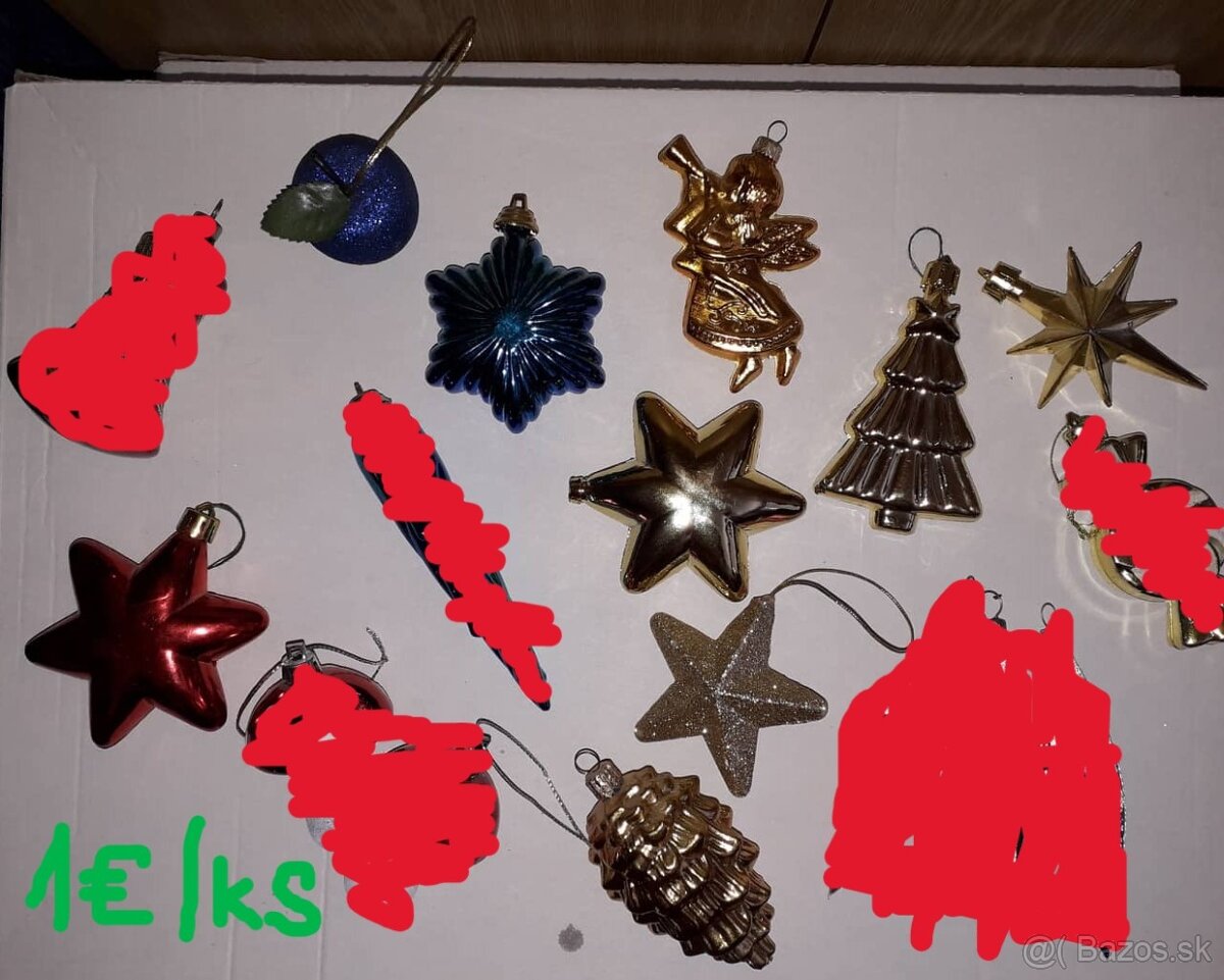 Staré vianočné gule a ozdoby - 3