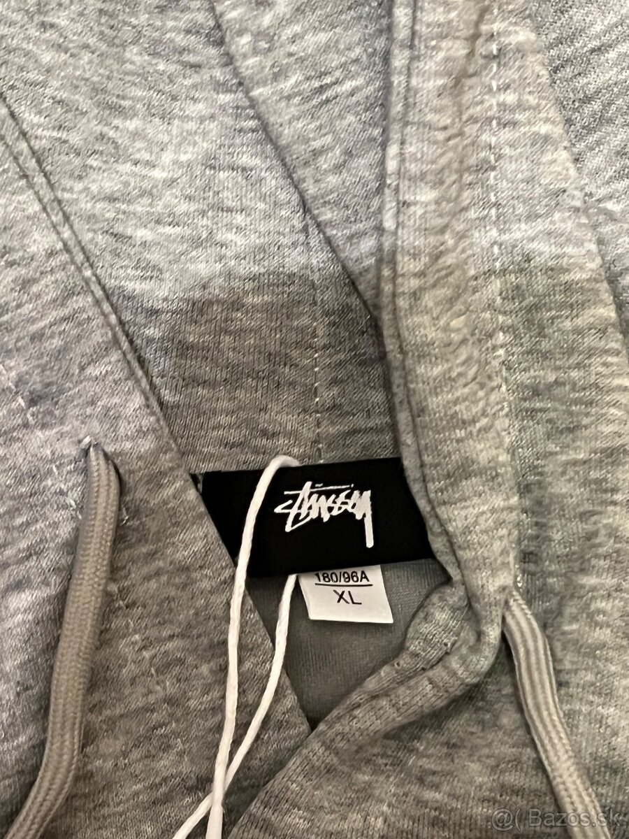 Stüssy šedá mikina - 3