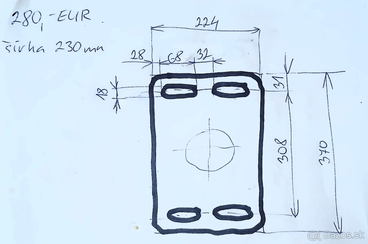Na predaj veľký strojný zverák 230 mm - 3