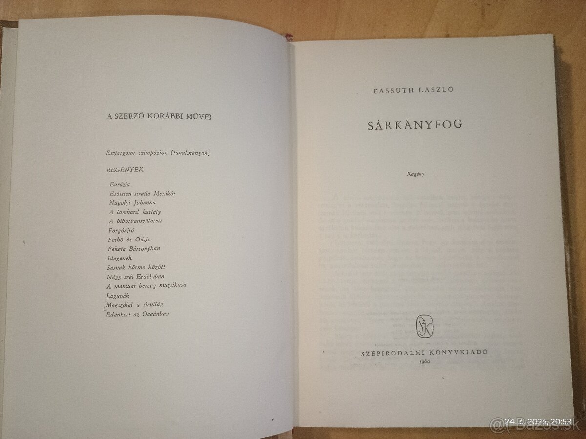 Passuth László Sárkányfog - 3
