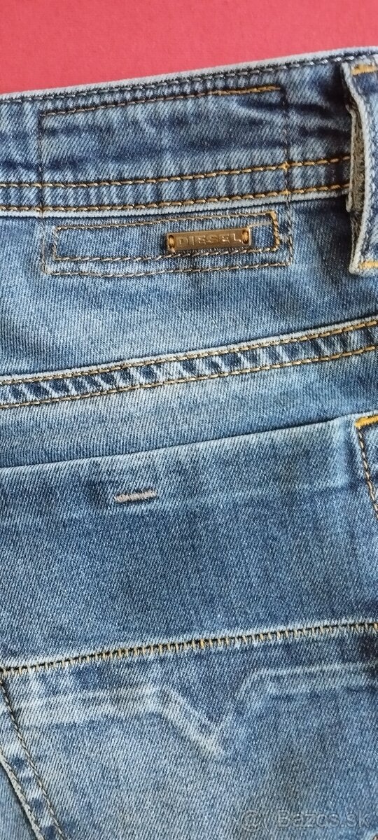 Originálne pánske džínsy Diesel Industry - 3