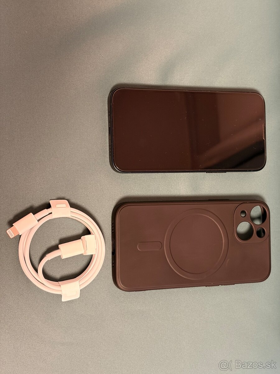 Predám iPhone 13 Mini 128 GB | Midnight modrá | 98% zdravie - 3