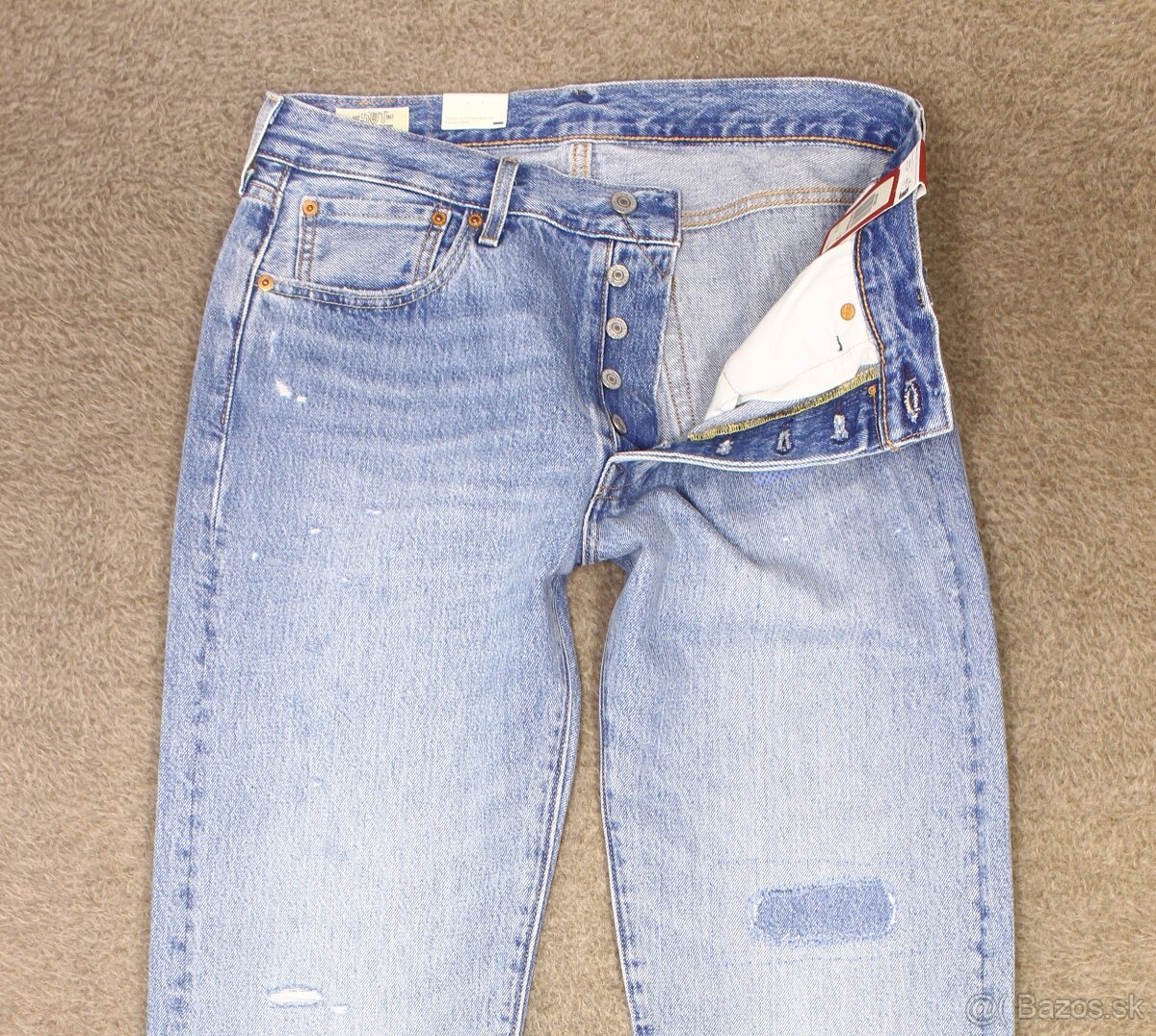 Džíny Levi's 501 W32 L34 - 41x84x113x20 cm o088 - 3