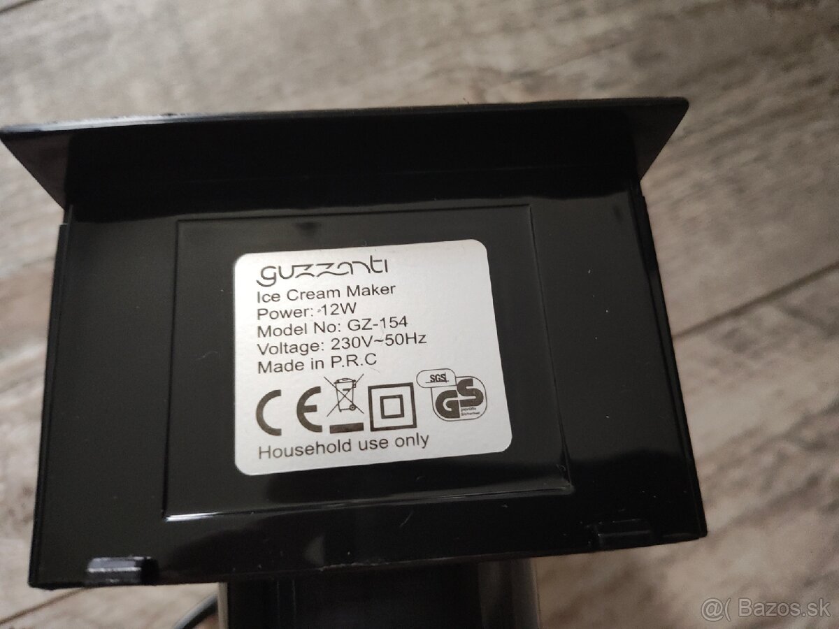 Zmrzlinovač Guzzanti GZ 158 nerez - 3