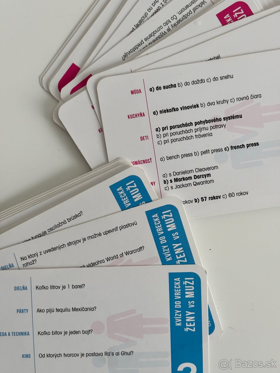 Spoločenská hra "Ženy vs. muži" - 3