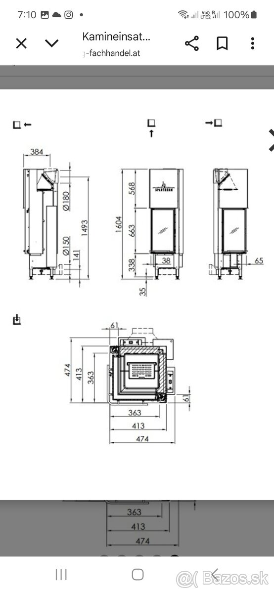 Spartherm Arte 2lrh-66 - 3