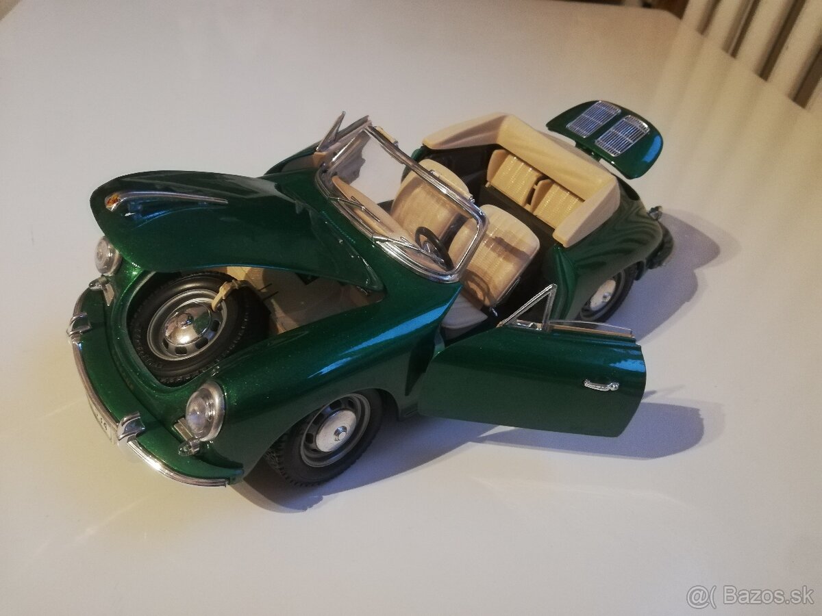 1:18 Porsche 356B Cabriolet 1961 zelena - 3