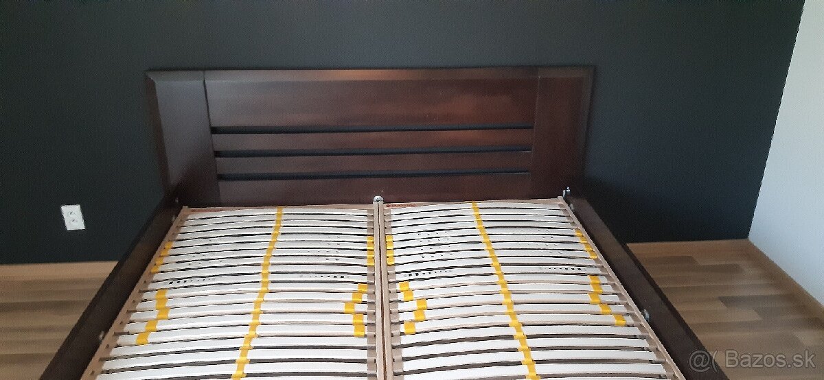 Predám posteľ z bukového masívu. - 3