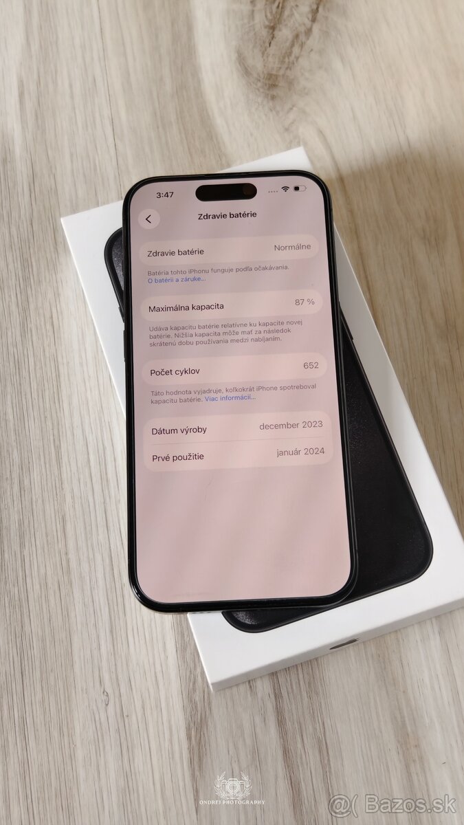 Iphone 15 Pro 128GB - 3