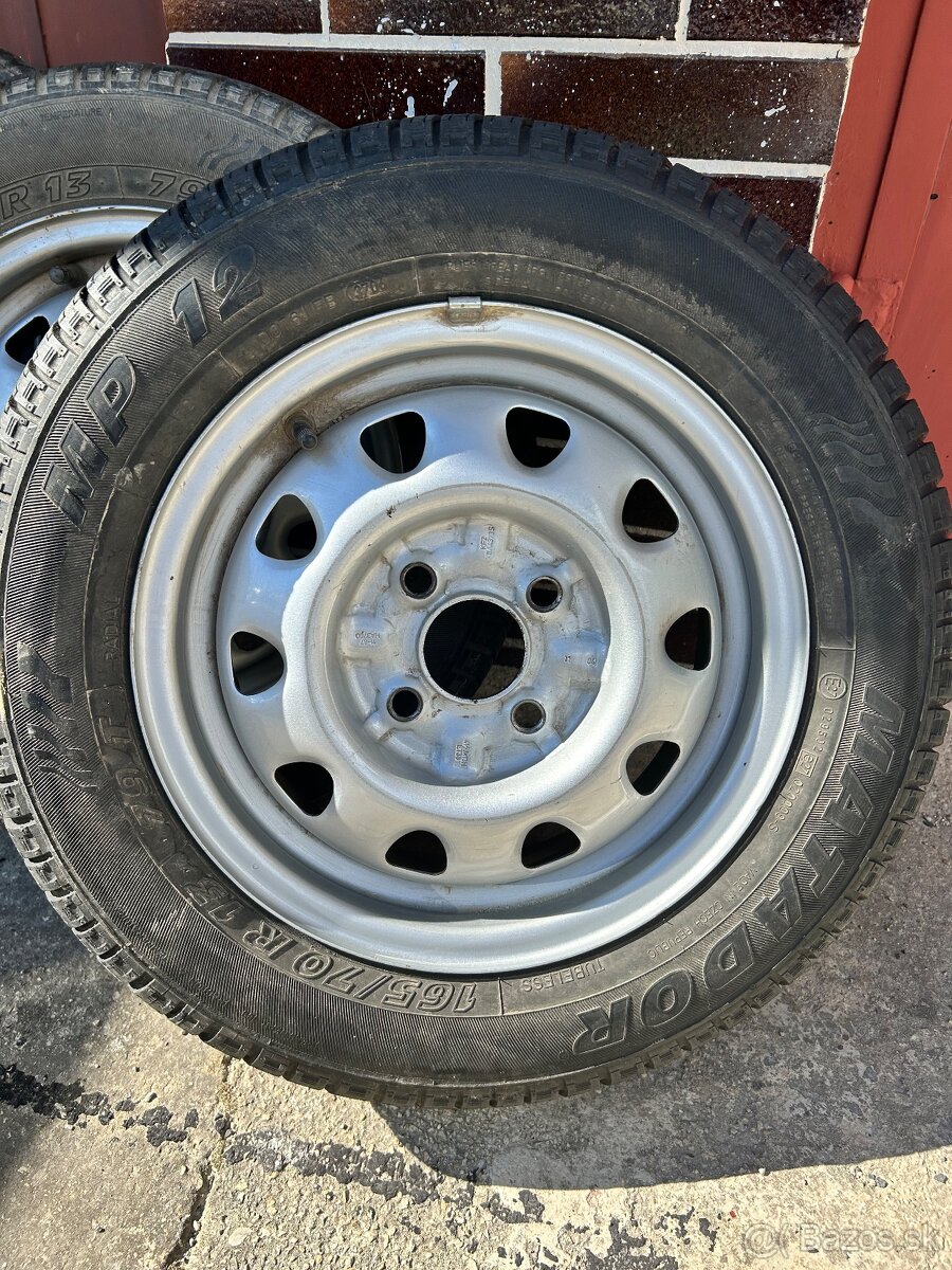 Plechové disky 4x100, r13 - 3