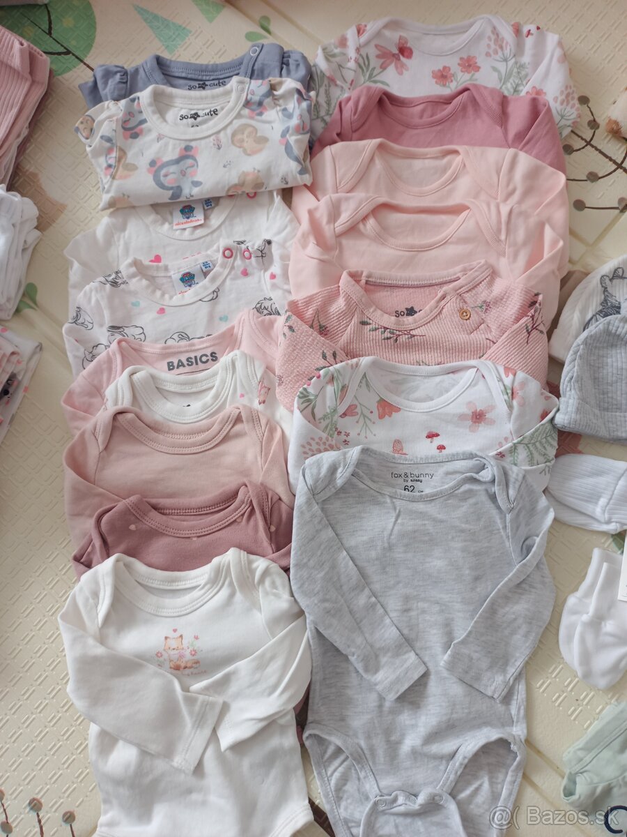 Balík oblečenia 62 pre dievčatko - 3