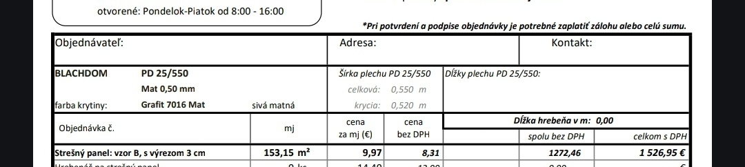 Blachdom- strešná krytina- plech - 3