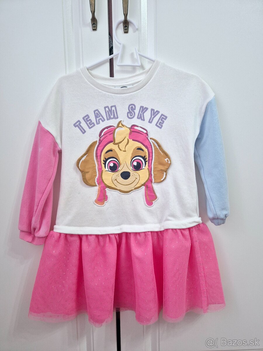 Mikinové šaty veľ. 98/104 - 3