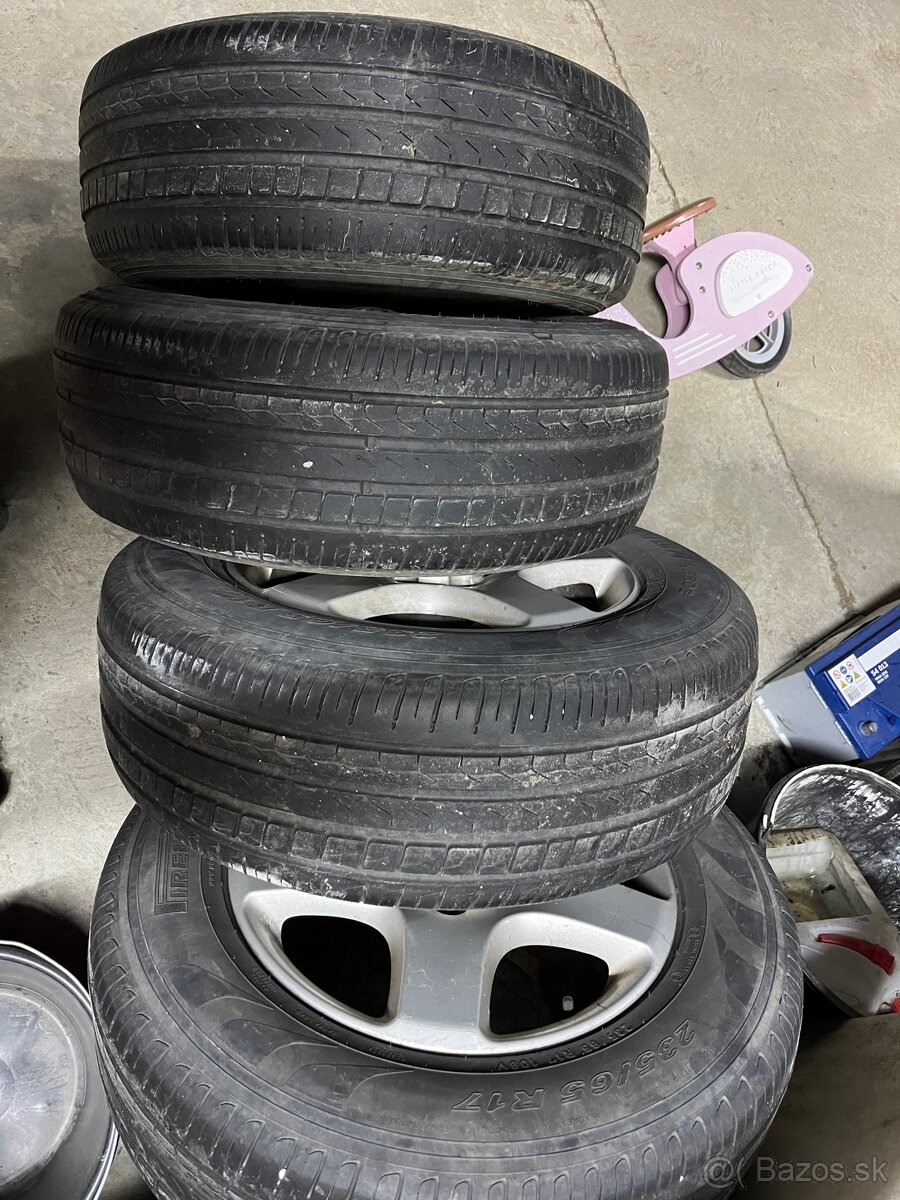 Touareg 7L 5x130 r17 pirelli scorpion letné - 3