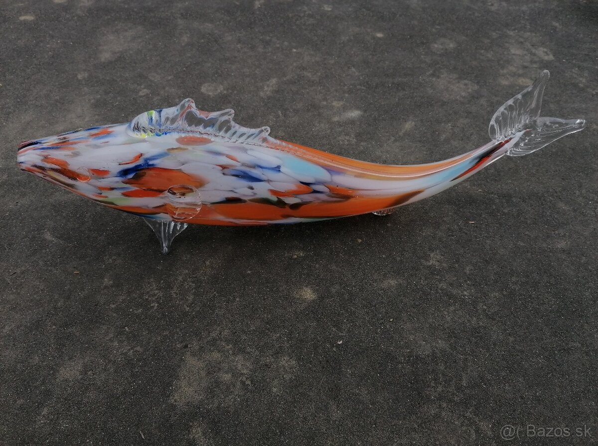 Predám Ryba z hutného skla - 3