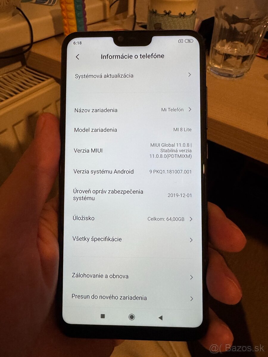 Predám Xiaomi Mi 8 Lite – TOP stav - 3